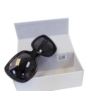 Dior Black Square Sunglasses Taffetas